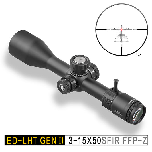 MIRA TELESCÓPICA  ED-LHT  GEN2 3-15*50SFIR FFP-Z