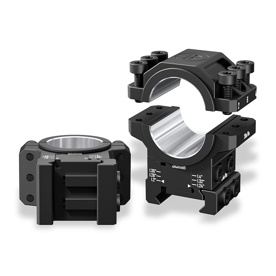 MONTURA DE ALTA PRECISION DE DISCOVEROPT AJUSTABLE PARA PICATINNY DE 22 MM Y TUPO DE 25.4/30 MM