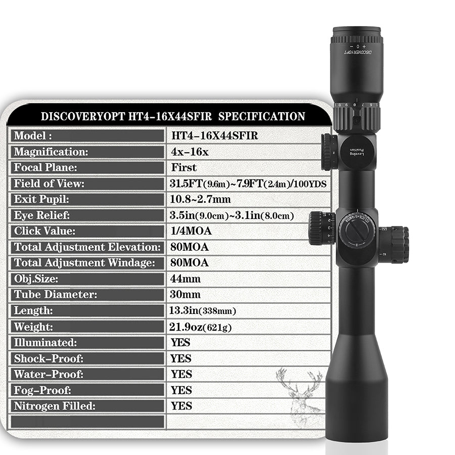 MIRA TELESCÓPICA HT-GEN2 4-16*44 SFIR  FFP