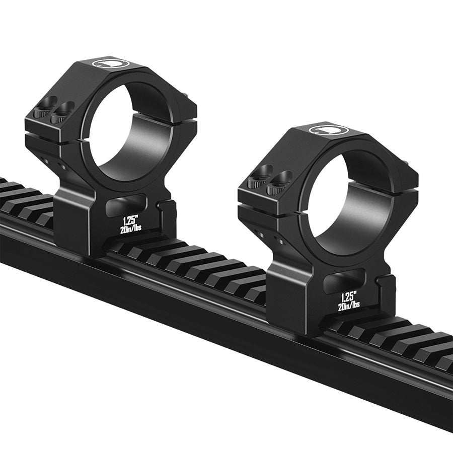 Montura Para Riel De 22 Mm Y Tubo De 25.4/30/34 Mm