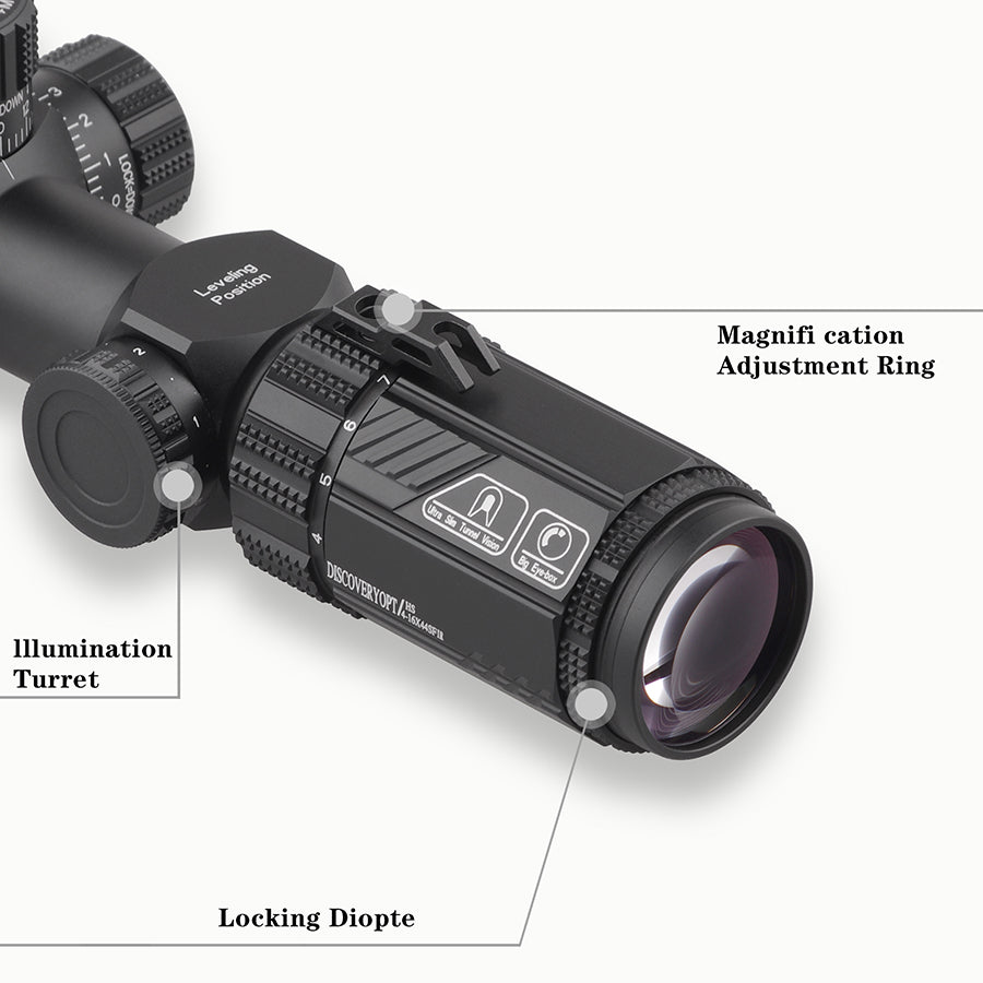 MIRA TELESCÓPICA HS 4-16*44 SFIR FFP