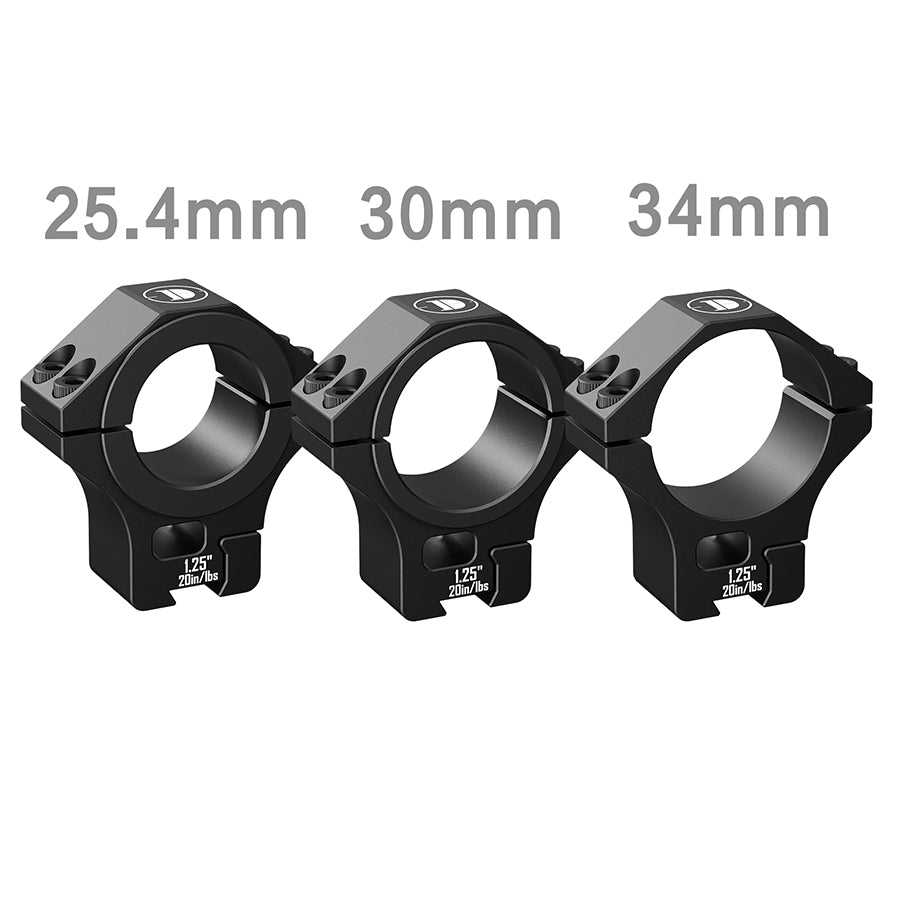 Montura Para Riel De 11 Mm Y Tubo De 25.4/30/34 Mm