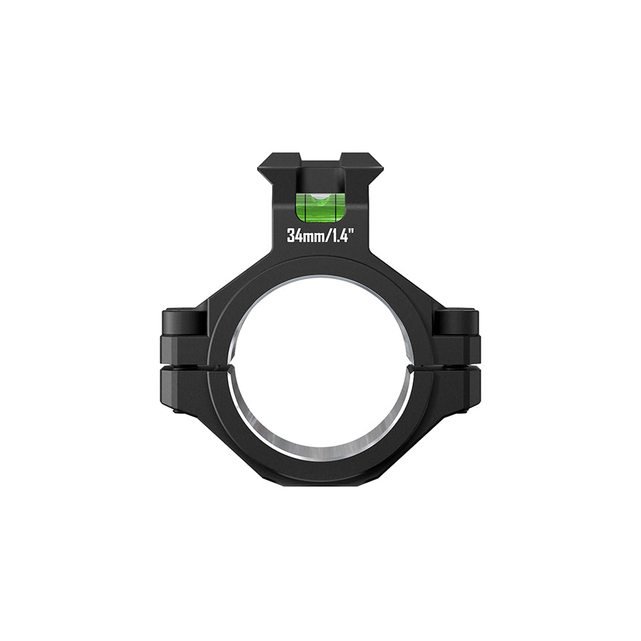ADAPTADOR ALTO PRECISION DE DISCOVERYOPT DE ANILLO DE ALCANCE DE 30/34MM CON RIEL PICATINNY Y CON  NIVEL DE BURBUJA