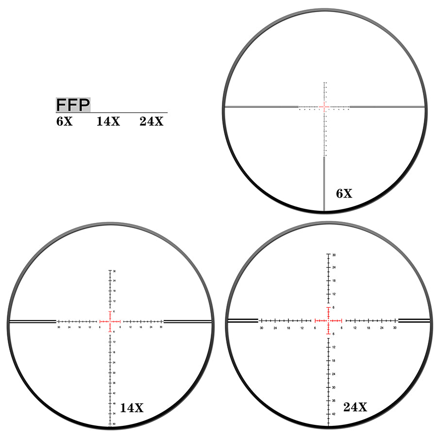 MIRA TELESCÓPICA HS 6-24*44 SFIR FFP