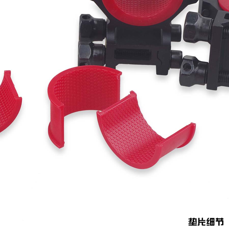 Montura Para Riel De 22 Mm Y Tubo De 25.4/30/34 Mm