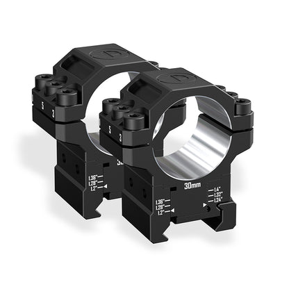 MONTURA DE ALTA PRECISION DE DISCOVEROPT AJUSTABLE PARA PICATINNY DE 22 MM Y TUPO DE 25.4/30 MM