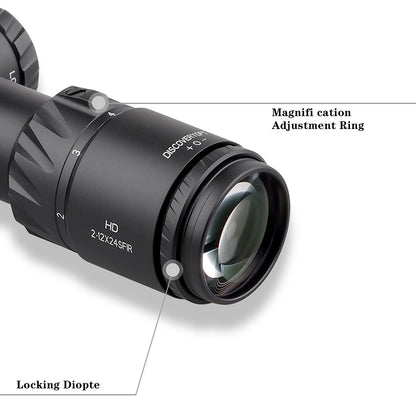 Mira Telescópica HD 2-12X24SFIR