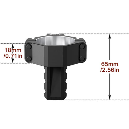 ADAPTADOR ALTO PRECISION DE DISCOVERYOPT DE ANILLO DE ALCANCE DE 30/34MM CON RIEL PICATINNY Y CON  NIVEL DE BURBUJA