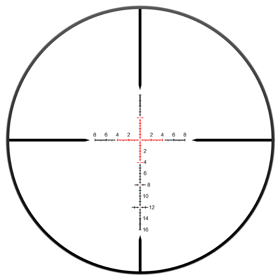 Mira Telescópica HD 2-12X24SFIR