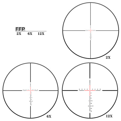 Mira Telescópica HD 2-12X24SFIR